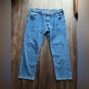 Wrangler Men's Relaxed Fit Denim Jeans